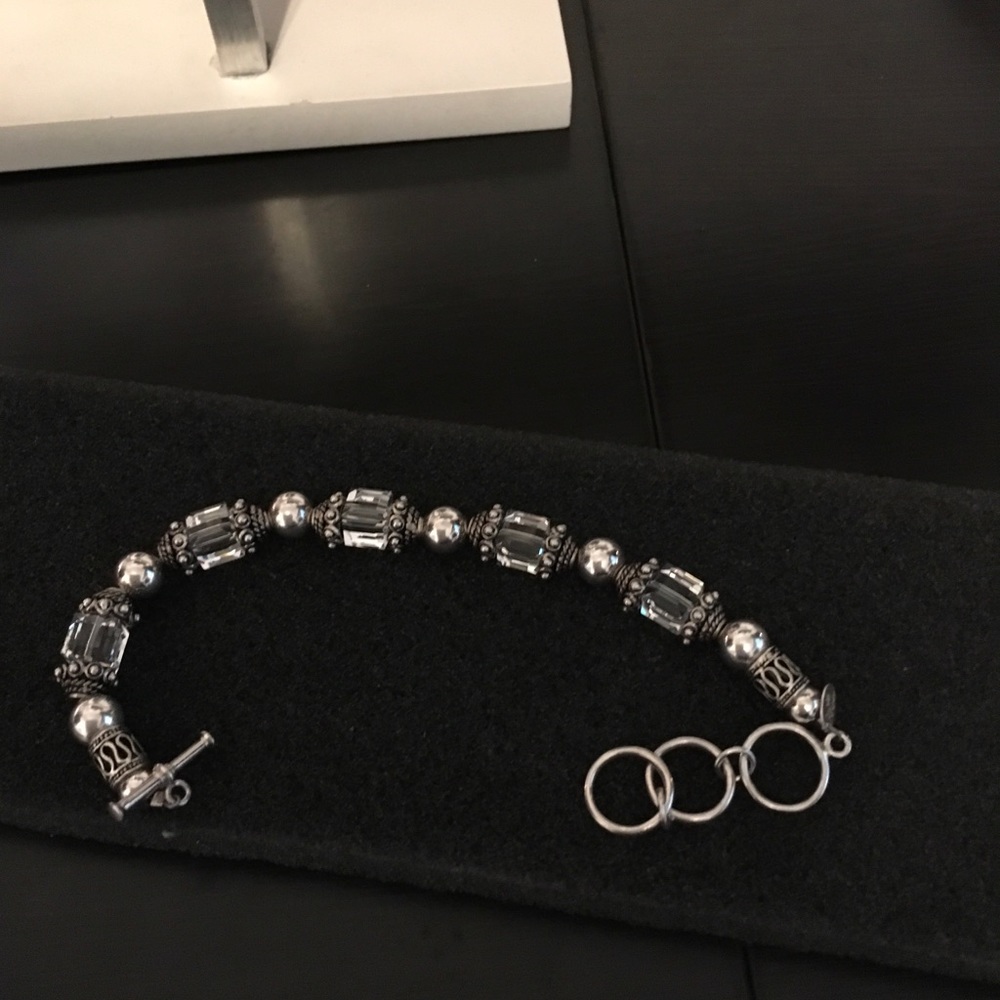 Silpada Swarovski Crystal and sterling silver